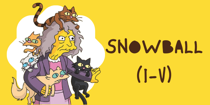 The Simpsons Cats - Famous Cat Personalities CanadaPetCare