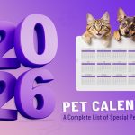 List of Dog & Cat Holidays 2026