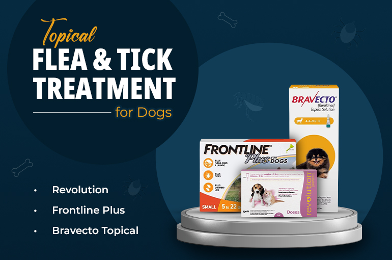 Flea & Tick Topical options for Dogs