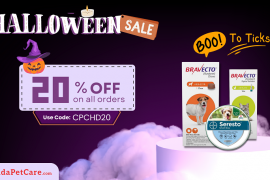 No Tricks, Only Treats On This Halloween – Get 20% OFF On All Pet Supplies! CanadaPetCare Halloween Coupon Code 2023